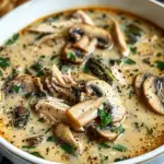 Rotisserie Chicken Mushroom Soup