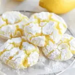 Lemon Crinkle Cookies