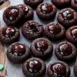 Chocolate Thumbprint Cookies