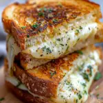 Garlic Bread Grilled Cheese