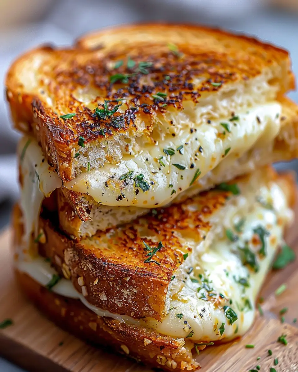 Garlic Bread Grilled Cheese: The Indulgent Twist You’ll Love