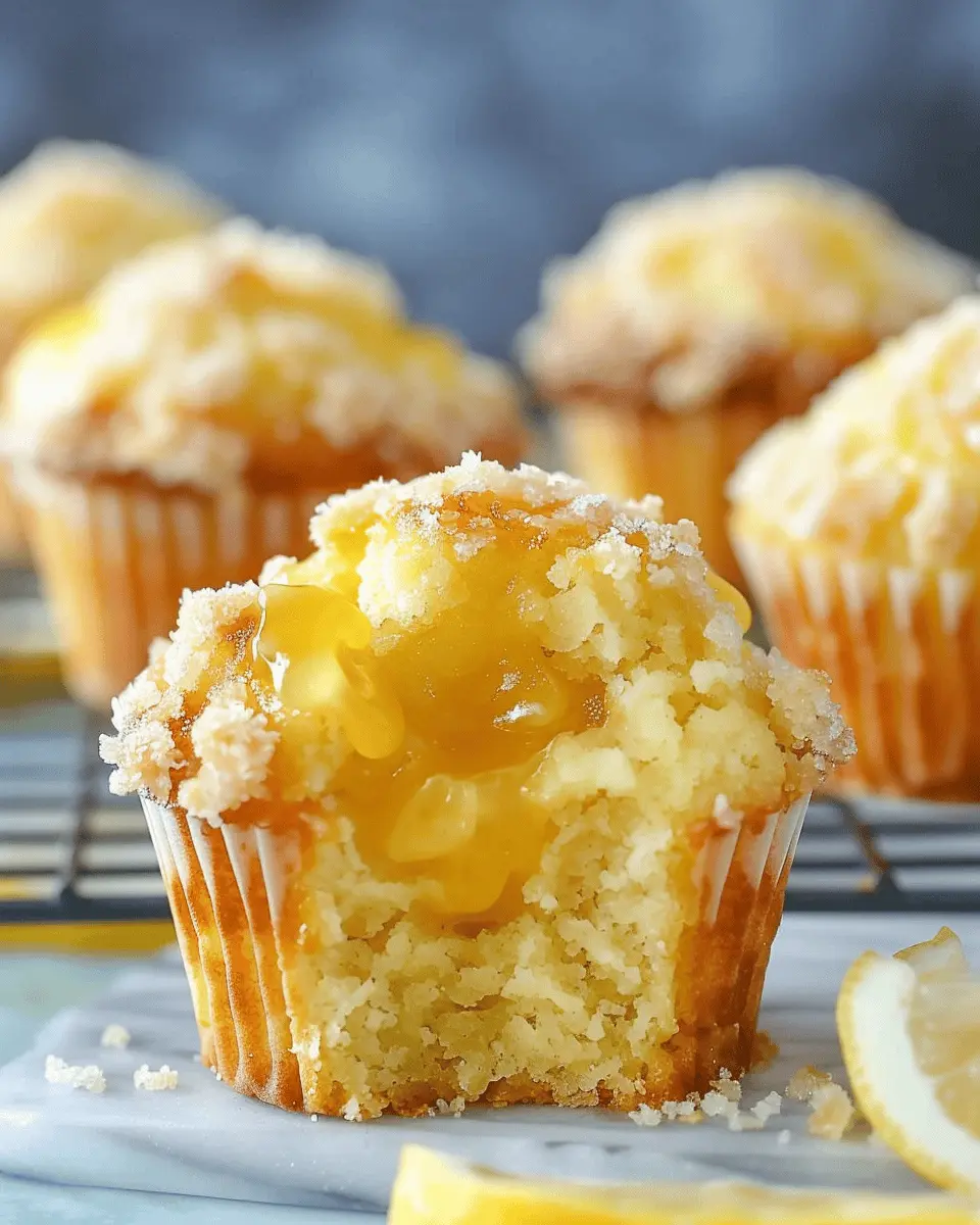Lemon Curd Muffins: The Best Homemade Treat for Your Mornings