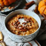 Slow Cooker Pumpkin Pie Oatmeal