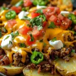 Cheesy Taco Potatoes
