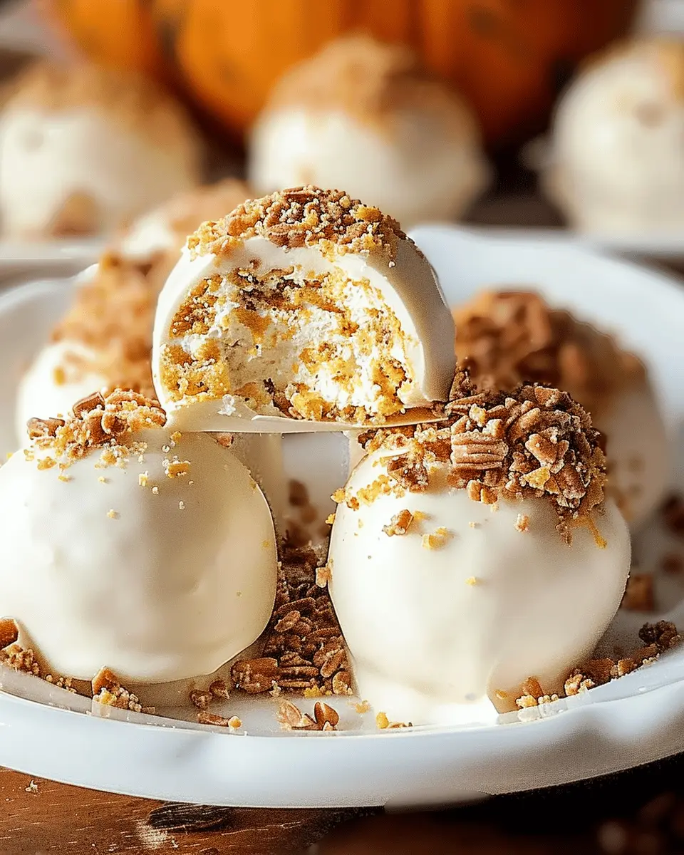 No-Bake Pumpkin Cheesecake Balls: Deliciously Easy Treats