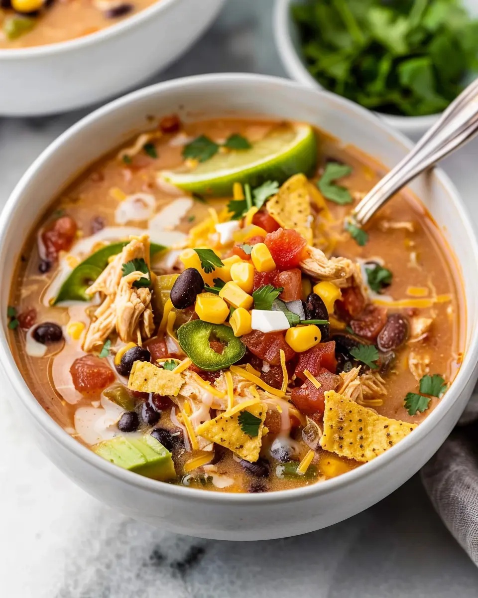 Chicken Taco Soup: Easy One-Pot Recipe for a Cozy Dinner