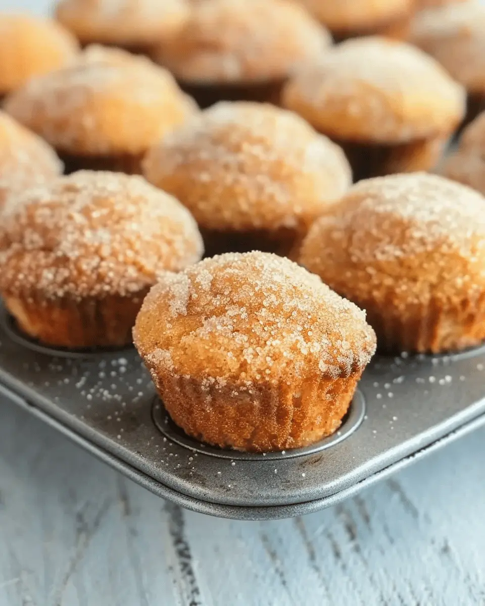 Apple Cider Donut Mini Muffins: The Best Cozy Fall Treats
