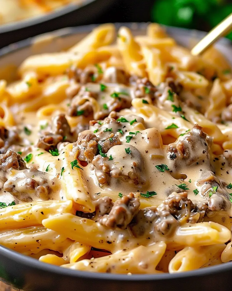 Creamy Beef Pasta: A Comforting Indulgence for Home Cooks