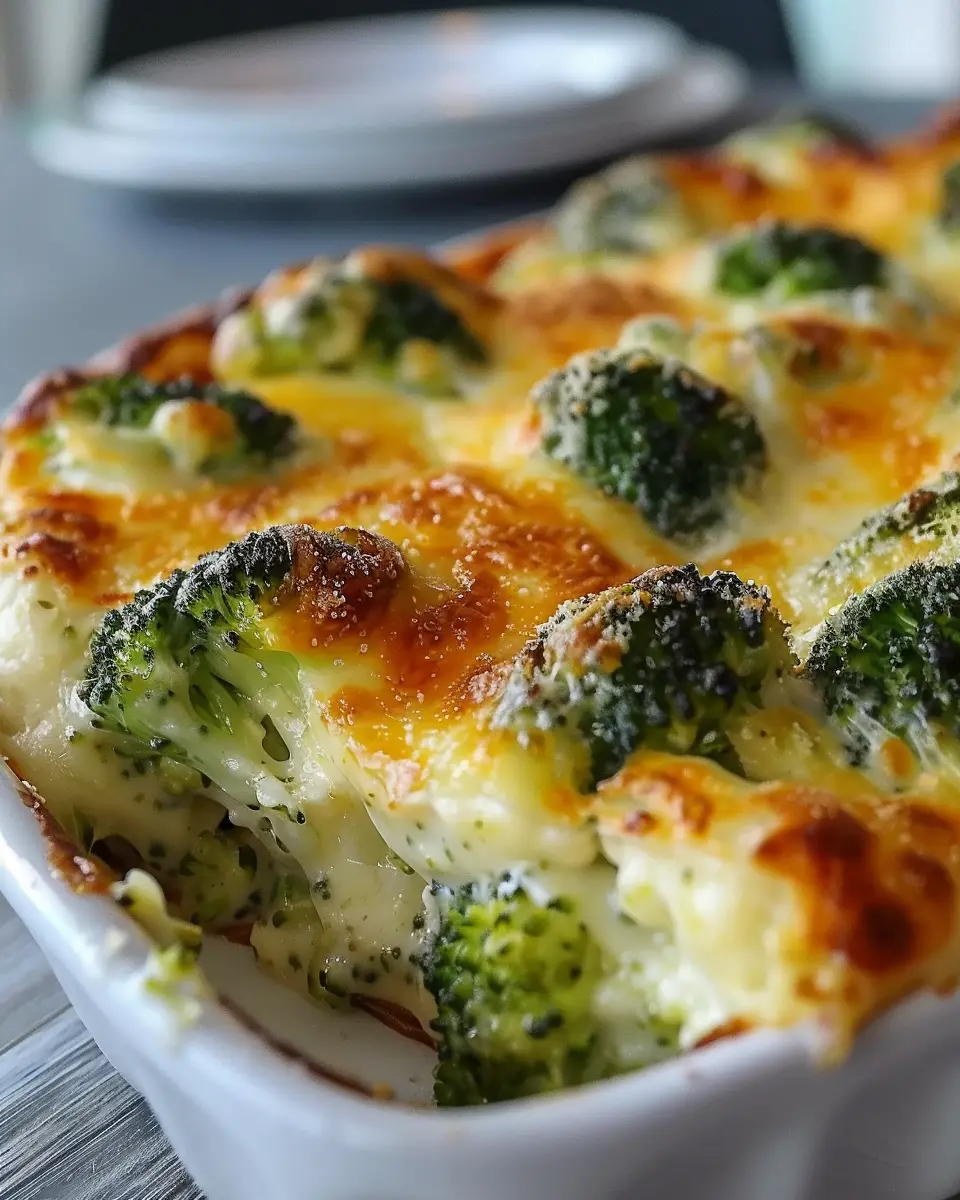 Broccoli Cheese Casserole: Easy Comfort Food with Turkey Bacon