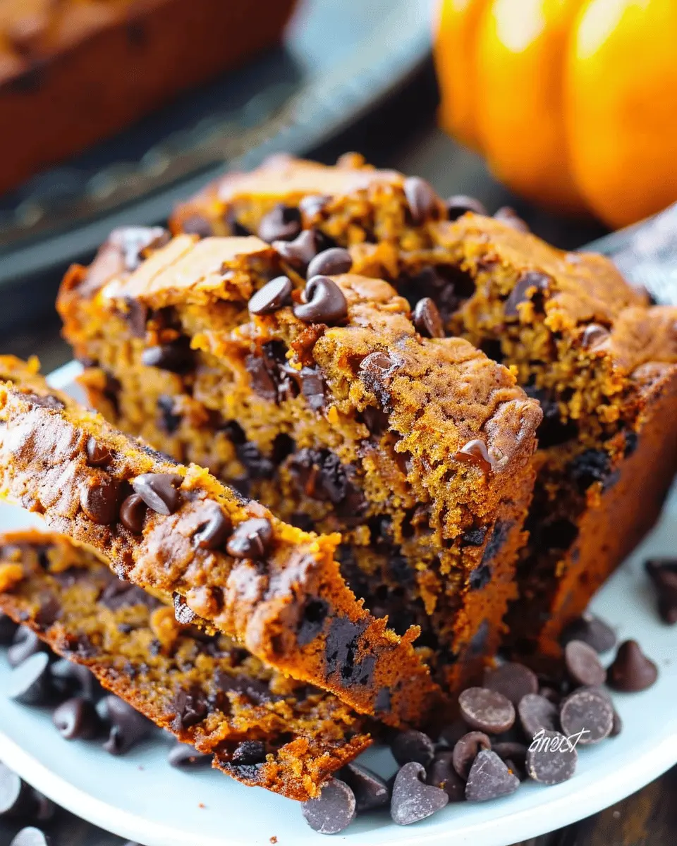 Chocolate Chip Pumpkin Bread
