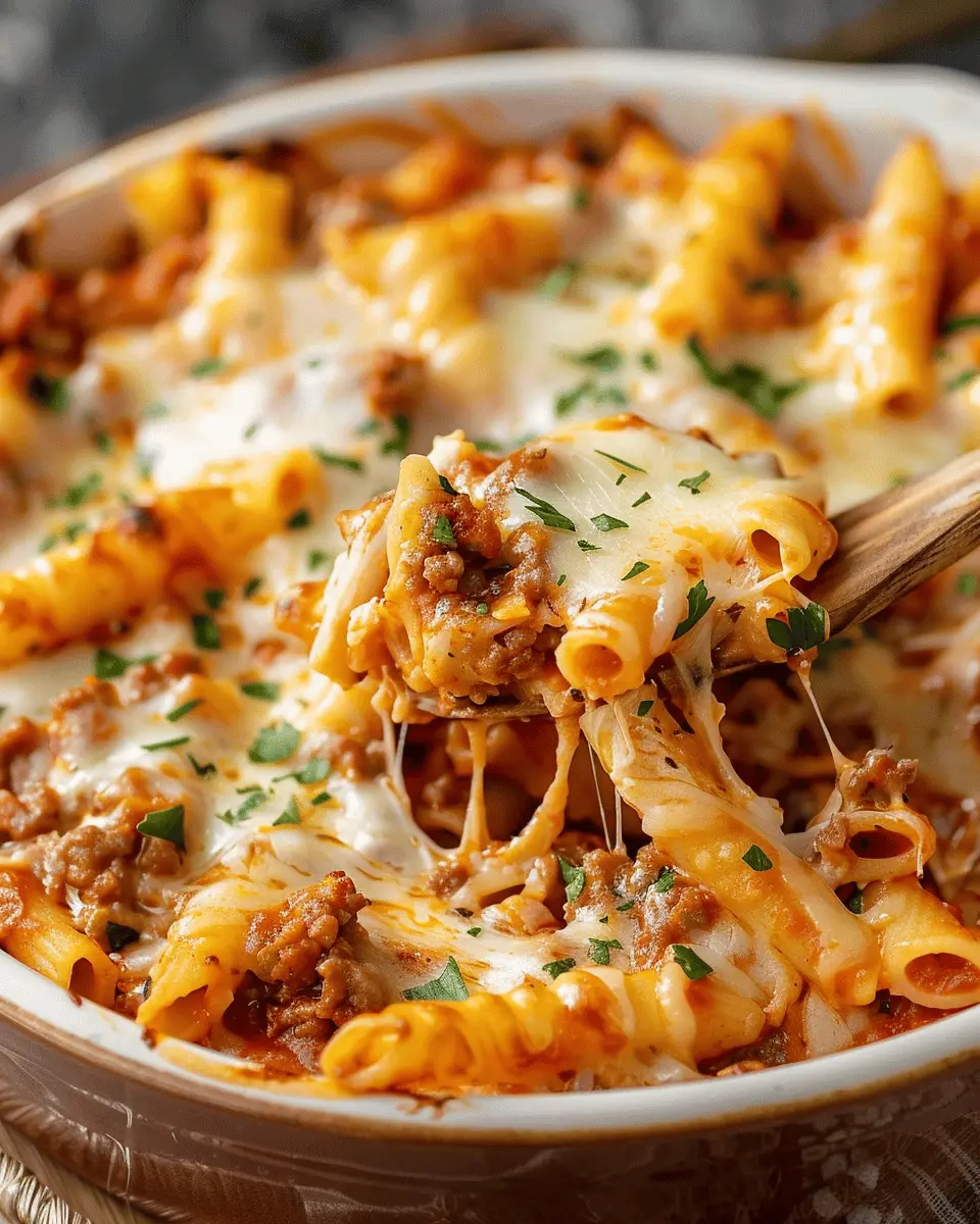 Crock Pot Baked Ziti: Easy Comfort Food with Turkey Bacon Delight