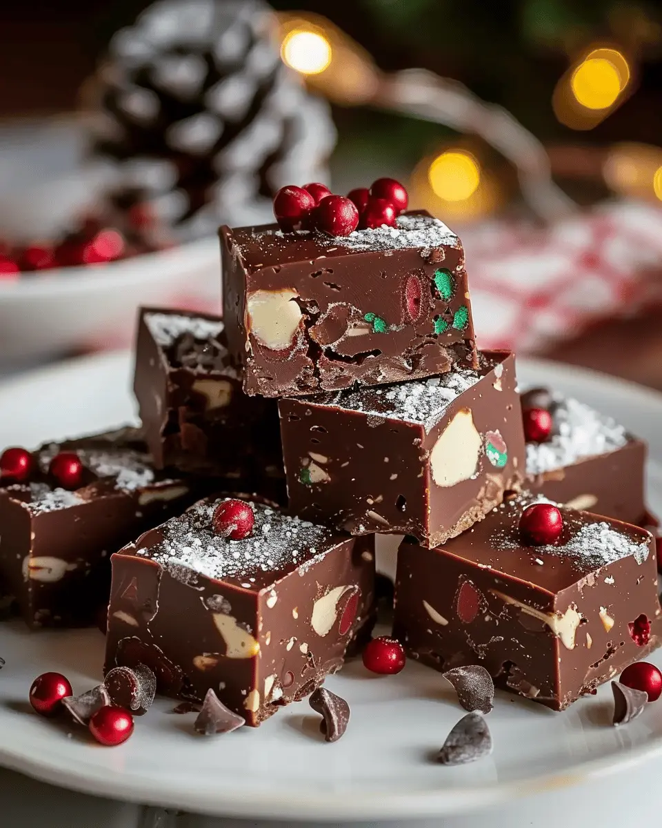Easy Christmas Fudge: A Joyful Treat for Your Holiday Spread