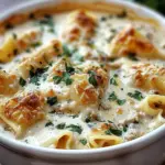 Creamy Alfredo Lasagna Soup