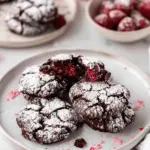 Chocolate Raspberry Crinkles