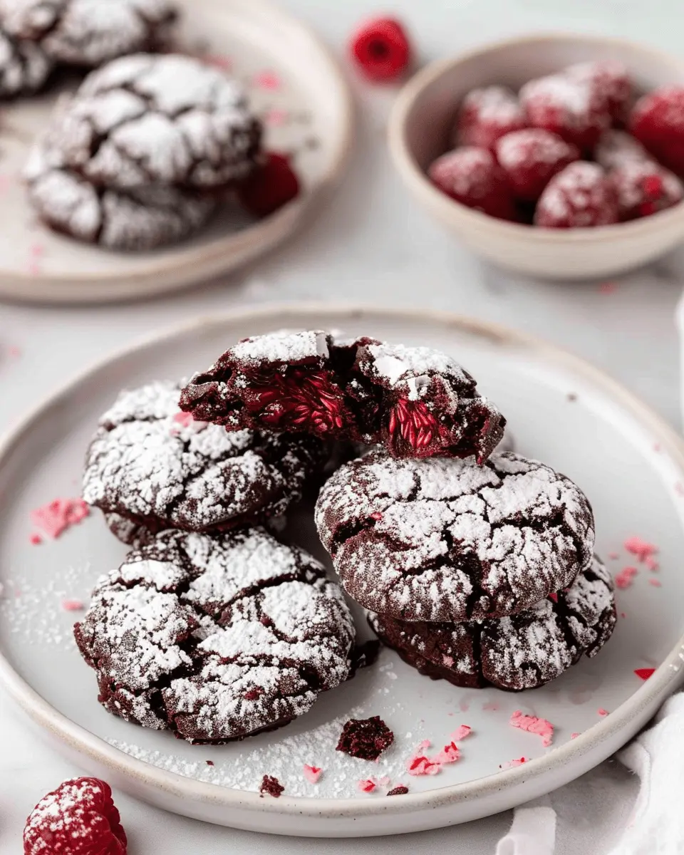Chocolate Raspberry Crinkles: The Best Indulgent Treats for Home Bakers
