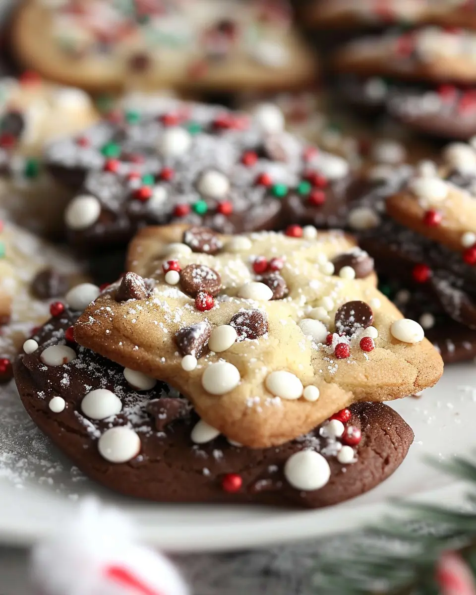 Winter Wonderland Chocolate Christmas Cookies: Easy Festive Treats