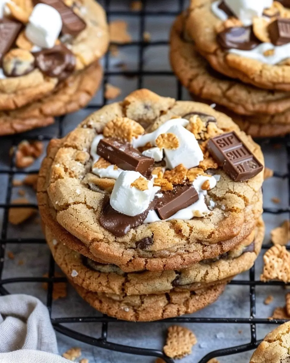 S’mores Cookies: Indulgent Treats for Cozy Evenings at Home
