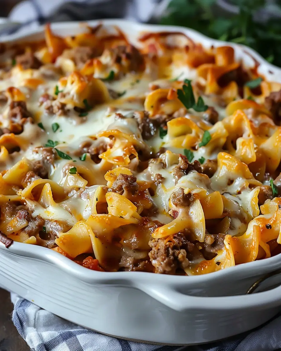 Sour Cream Beef Noodle Casserole: A Delicious Family Favorite