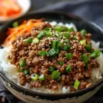 Korean Ground Beef Bowl