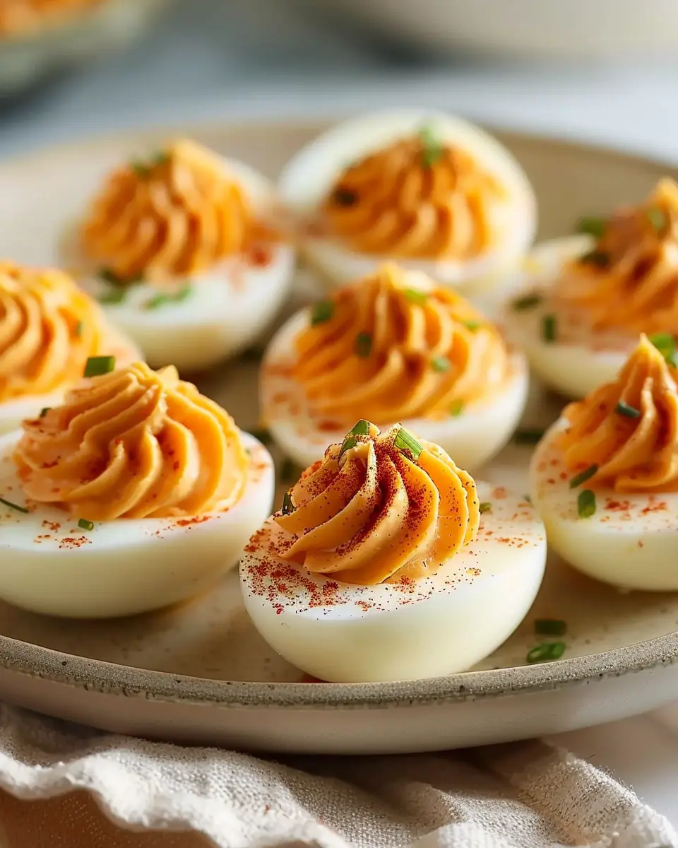 Pumpkin Patch Deviled Eggs: Easy Recipe with Turkey Bacon Twist