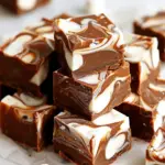 Marshmallow Swirl Fudge