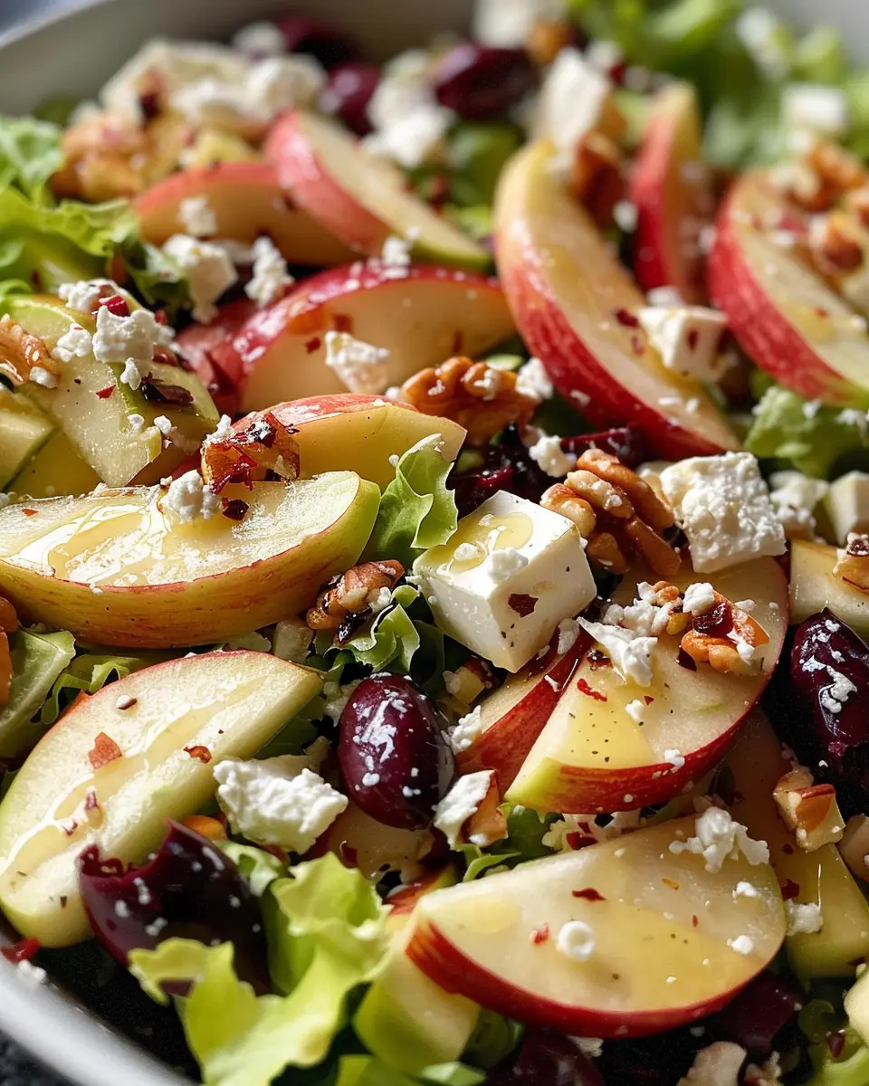 Honeycrisp Apple Feta Salad: Easy, Fresh, and Full of Flavor