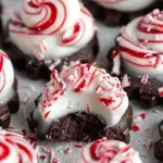 Chocolate Peppermint Blossoms