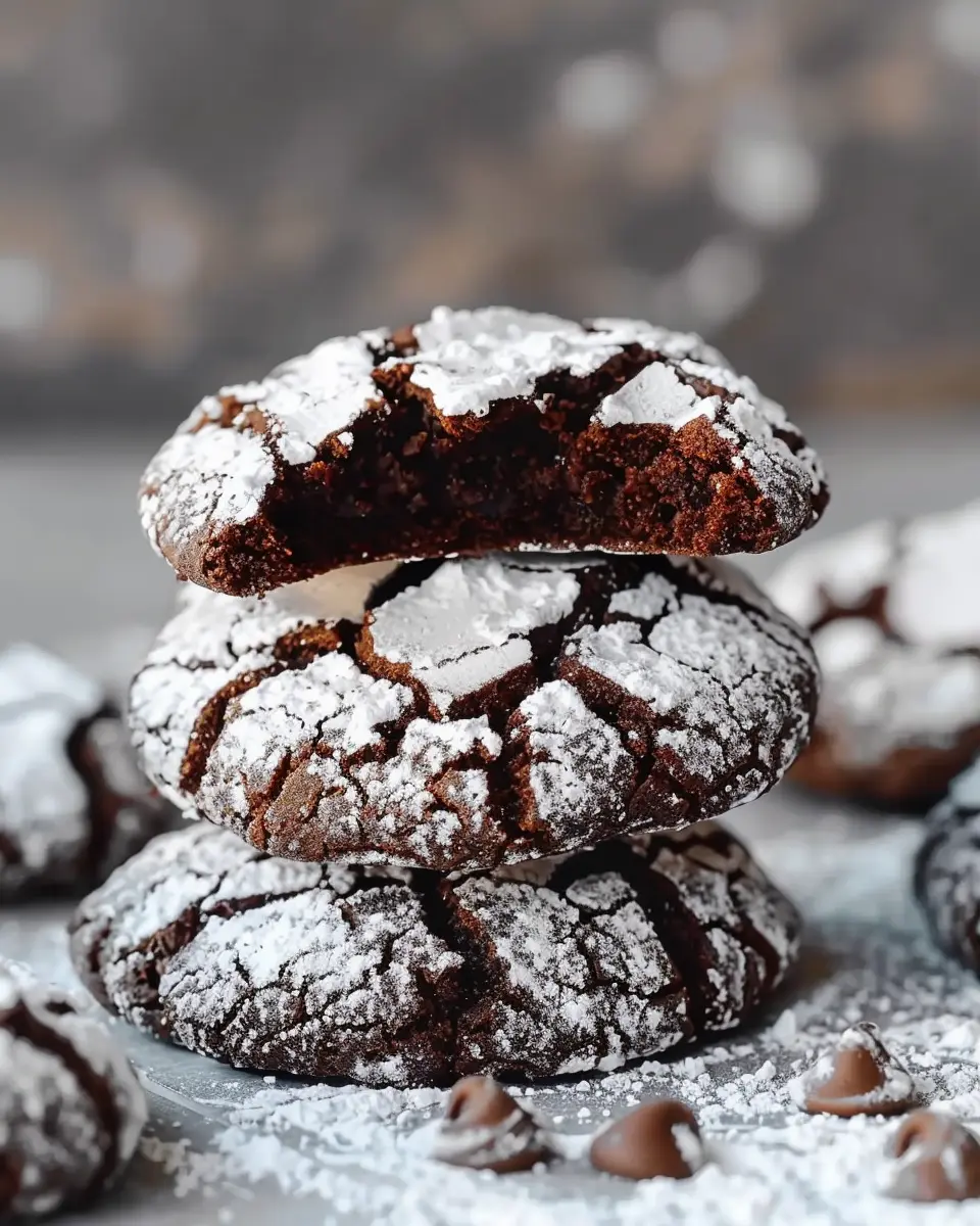 Chocolate Crinkle Cookies: The Best Easy Treat for Everyone