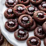 Chocolate Thumbprint Cookies