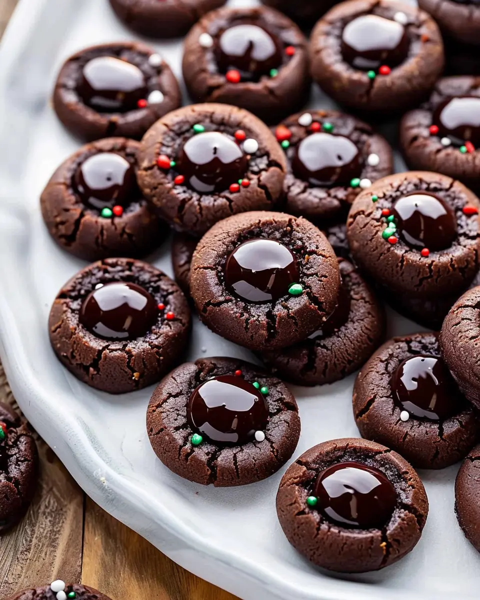 Chocolate Thumbprint Cookies: Indulgent Treats to Satisfy Cravings
