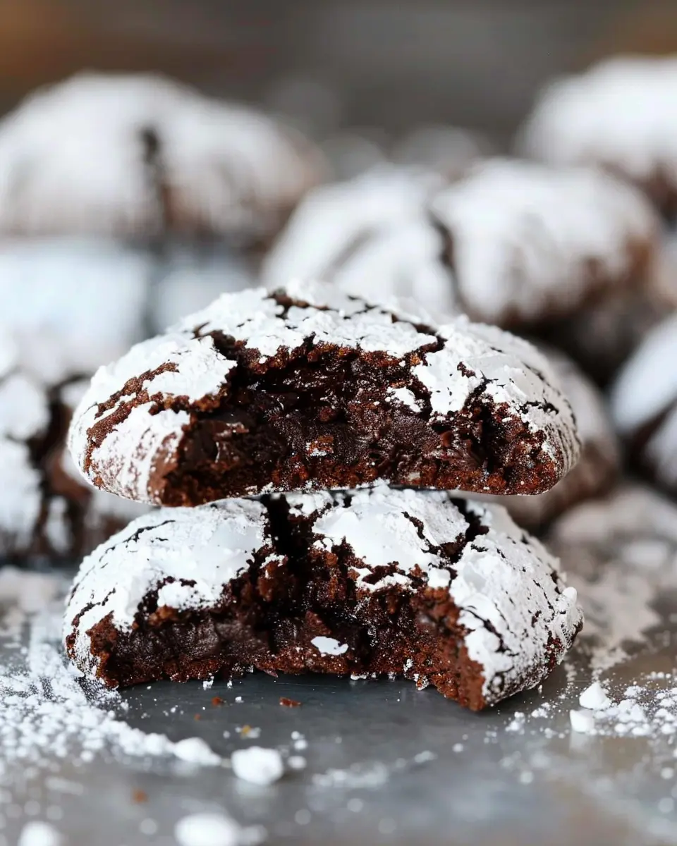 Chocolate Crinkle Cookies Recipe: The Best Indulgent Treat to Make at Home