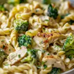 Creamy Rotisserie Chicken Broccoli Pasta