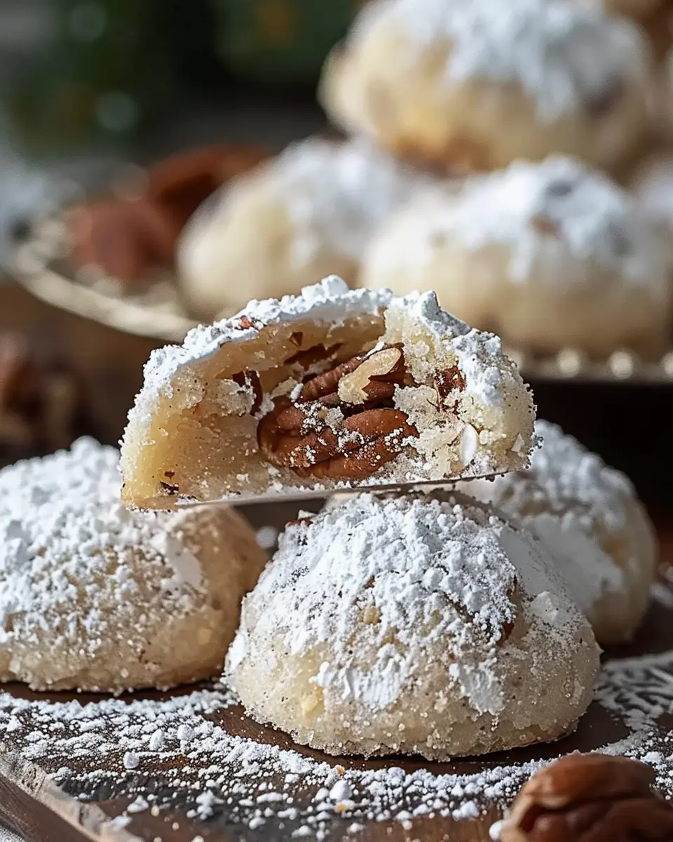 Buttery Pecan Snowball Cookies: The Best Melt-in-Your-Mouth Treats