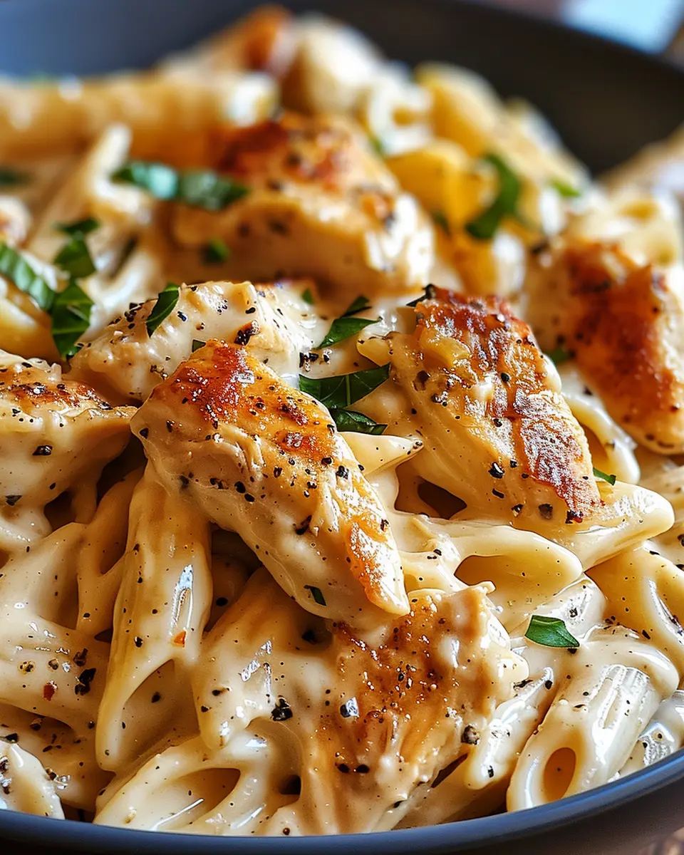 Creamy Cajun Chicken Pasta with Turkey Bacon for Ultimate Comfort