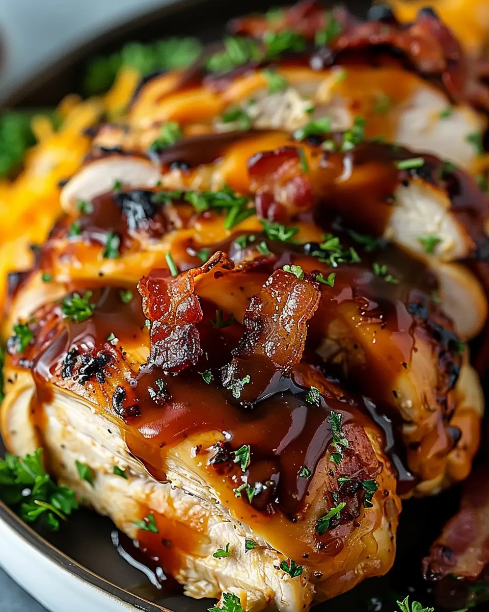 Cowboy BBQ Turkey Bacon Cheddar Chicken: Easy and Delicious Recipe