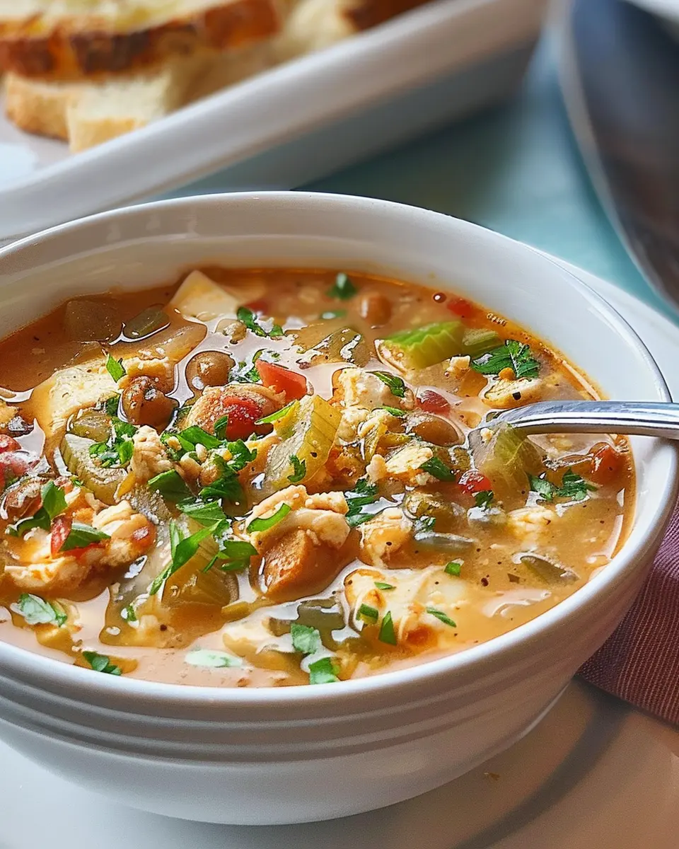 Million Dollar Soup: Hearty Turkey Bacon and Chicken Ham Delight