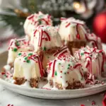 No-Bake Christmas Cheesecake Bites