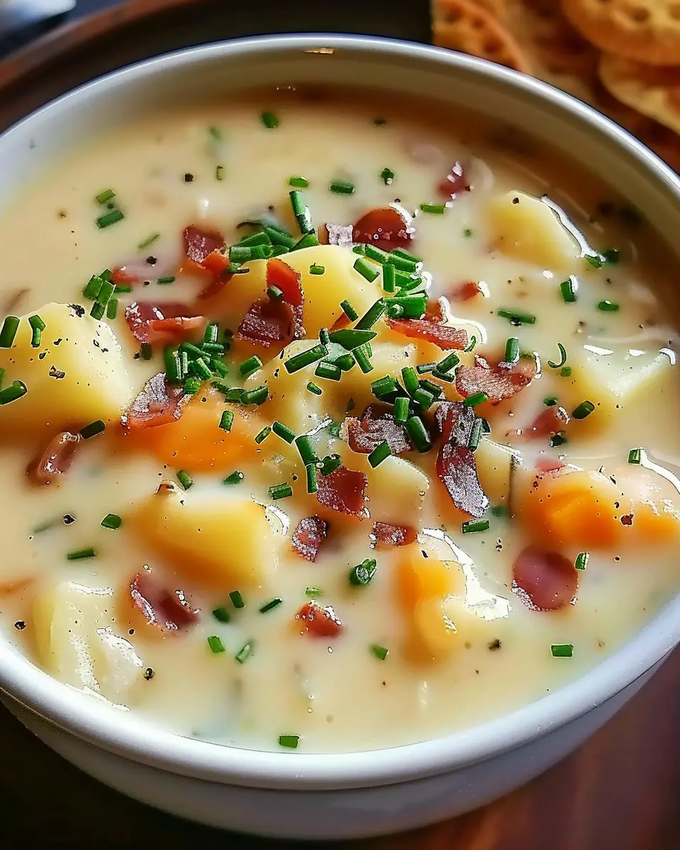 Outback Steakhouse Potato Soup: Indulgent Comfort with Turkey Bacon