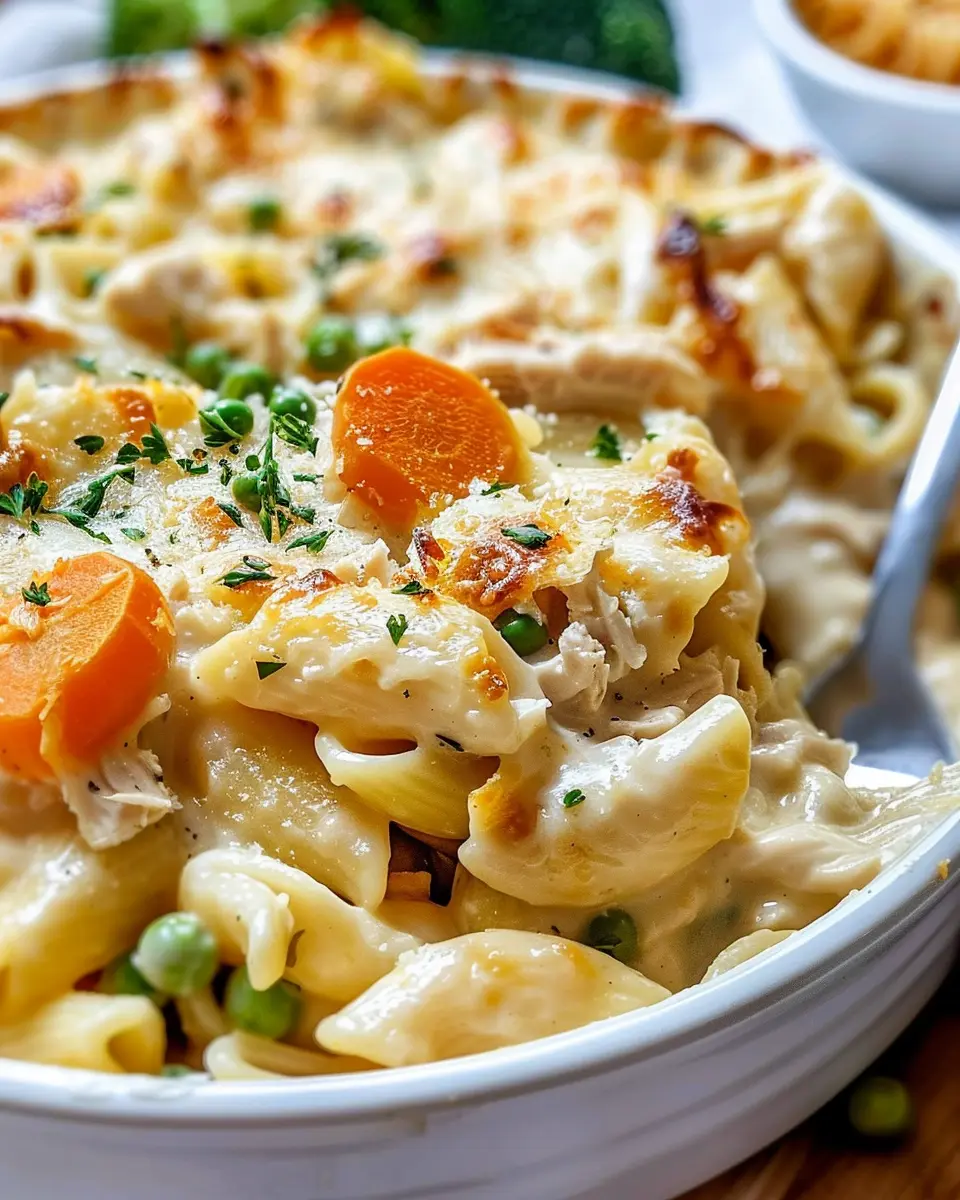Creamy Chicken Pot Pie Pasta: Indulgent Comfort Food at Home