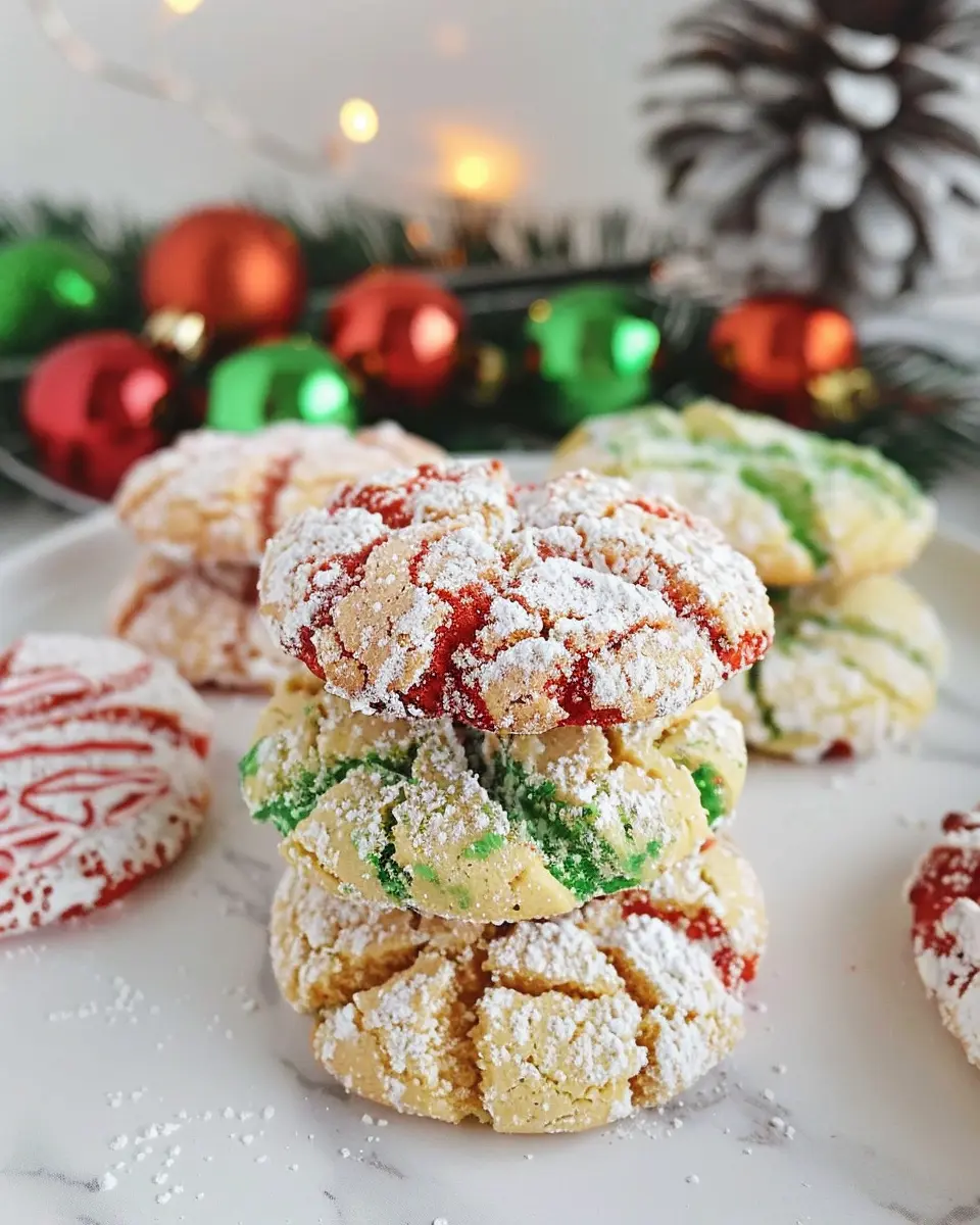 Christmas Crinkle Cookies: The Best Festive Treat for Your Holiday Table