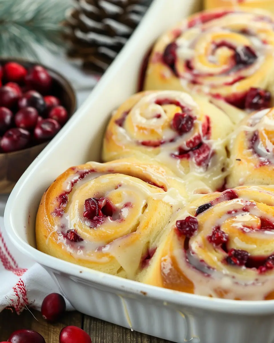 Cranberry Orange Sweet Rolls: Easy Indulgence for Your Kitchen