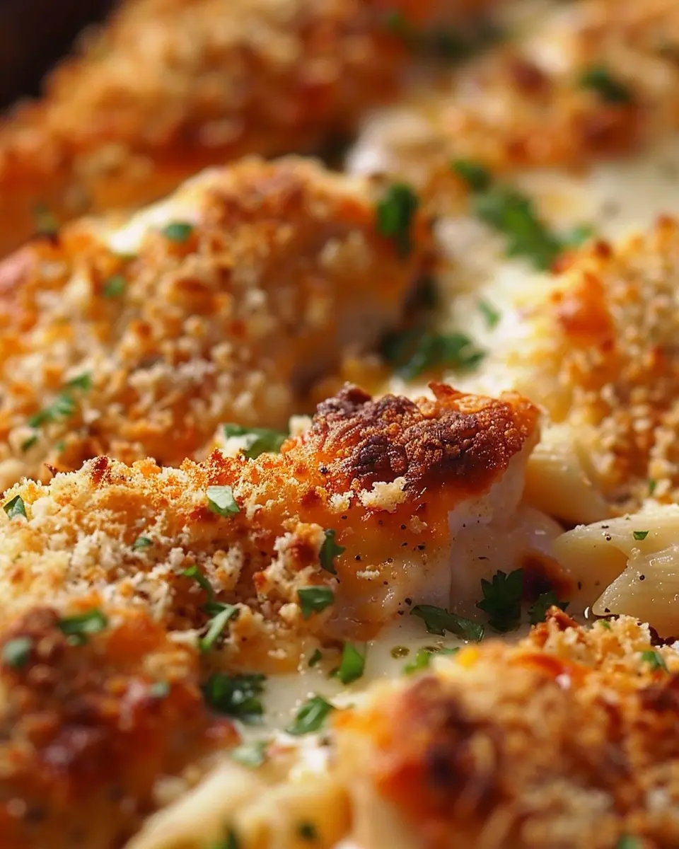 Dump-and-Bake Chicken Parmesan Casserole: Easy Comfort Food Delight