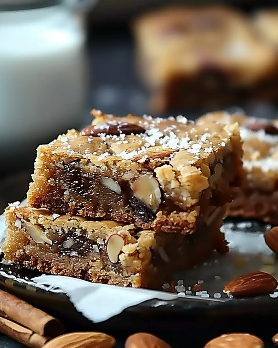 Almond Croissant Blondies: Easy, Indulgent Treat for Gourmets