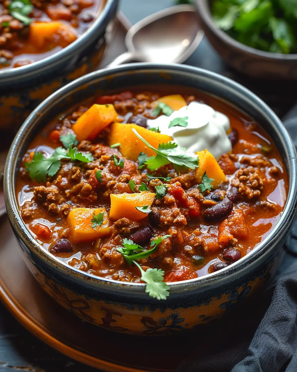 Pumpkin Chili: Easy and Hearty Recipe with Turkey Bacon Twist