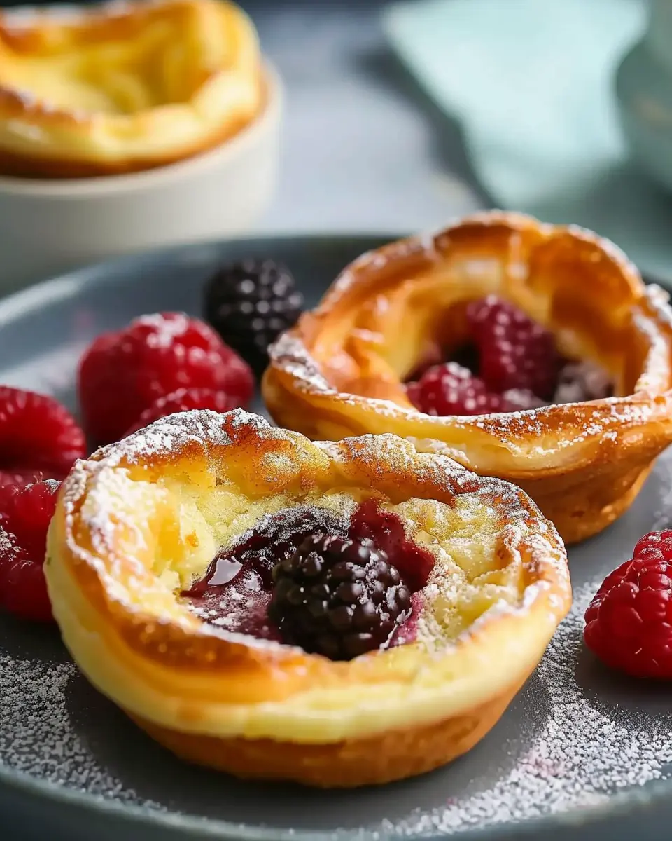 Mini Dutch Baby Pancakes: Easy Recipe with Turkey Bacon Delight