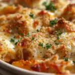 Dump-and-Bake Chicken Parmesan Casserole
