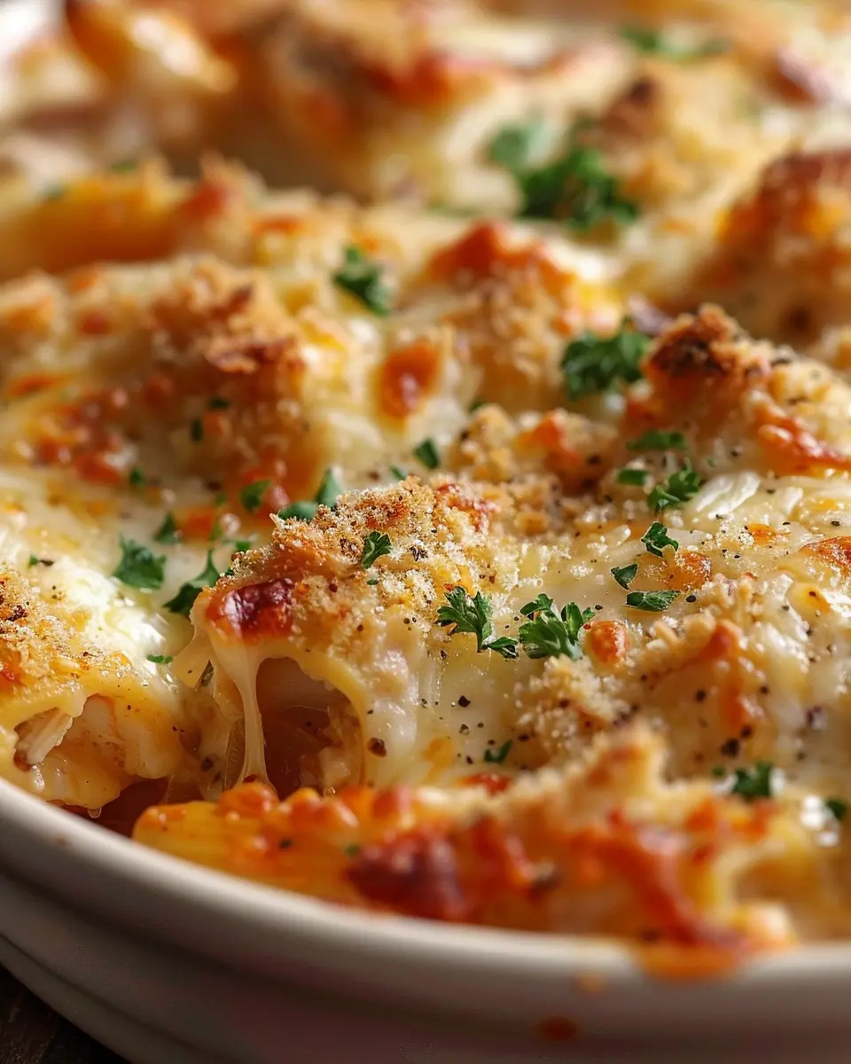 Dump-and-Bake Chicken Parmesan Casserole: Easy Comfort Food Delight
