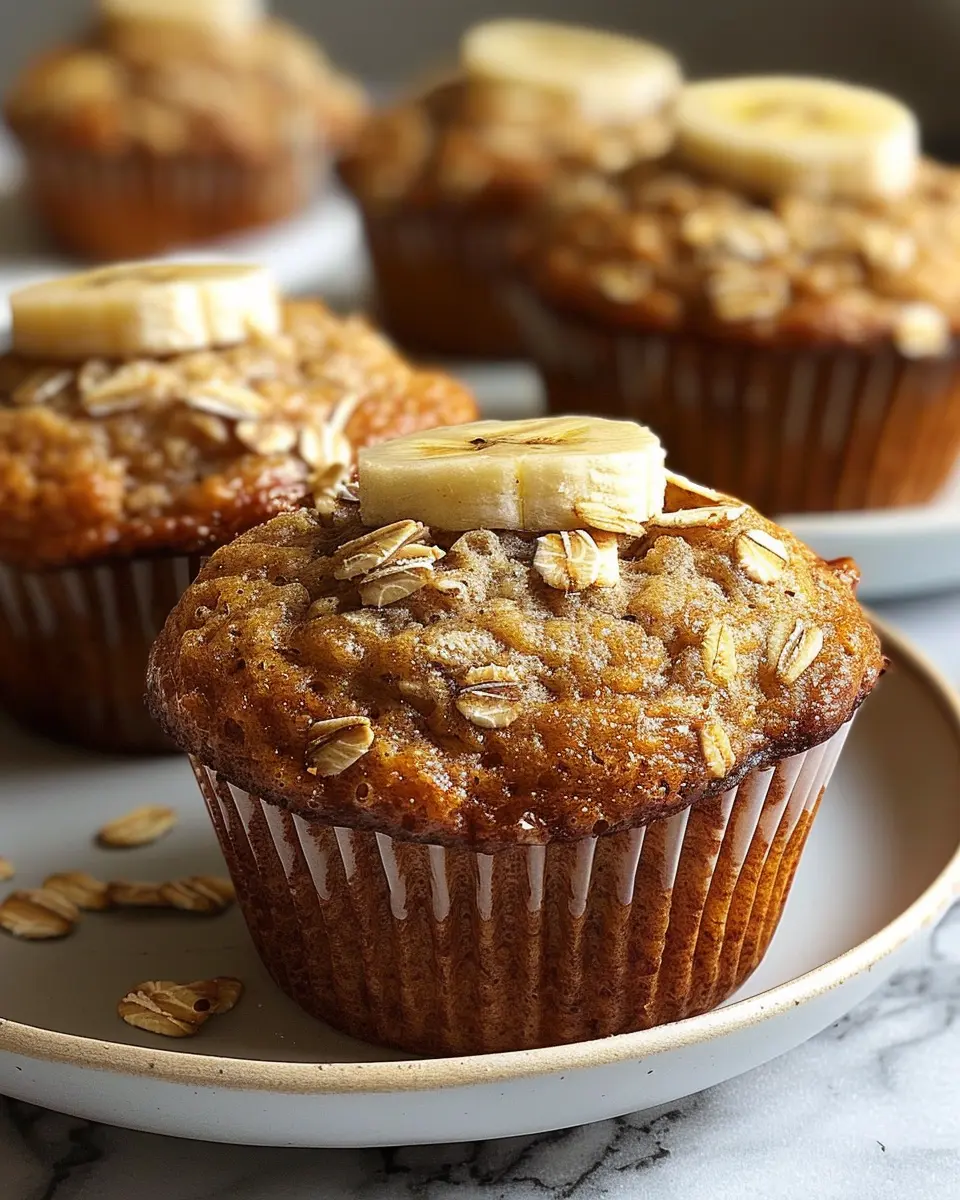 Banana Oatmeal Muffins: Easy and Healthy for Your Mornings