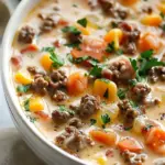 Cheeseburger Soup Recipe