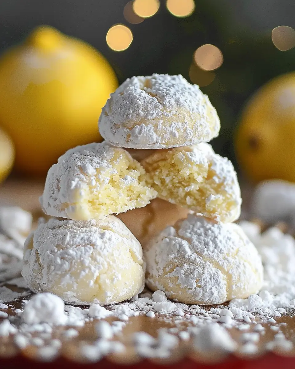 Lemon Cream Snowball Cookies: The Best Indulgent Treats for You